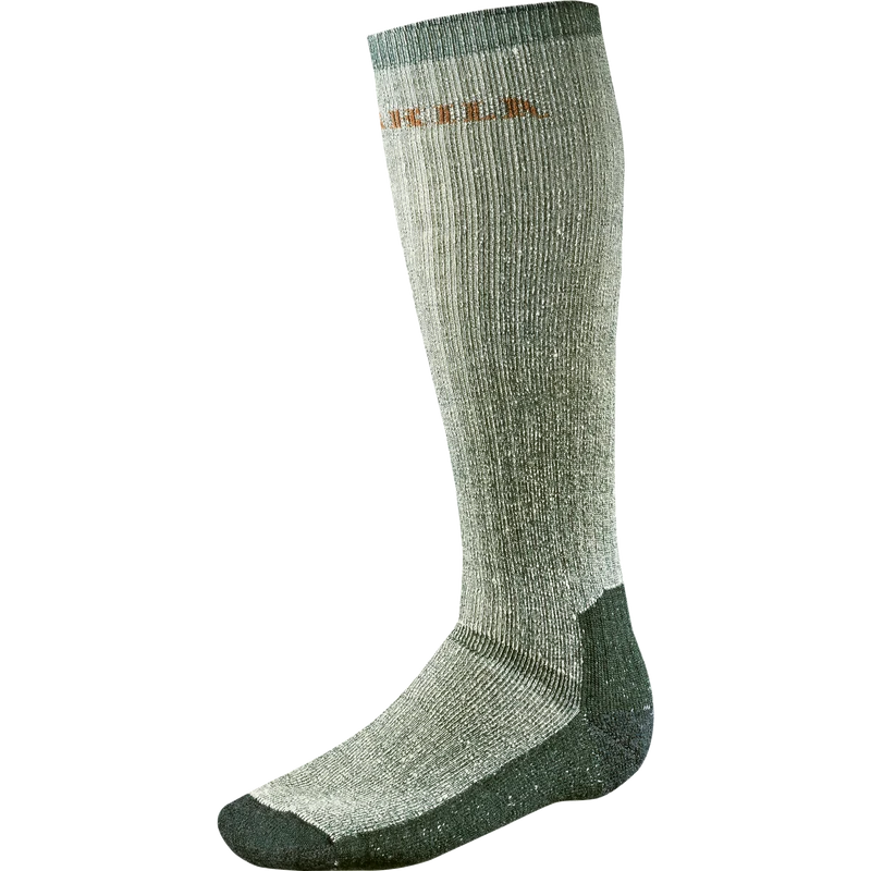 Härkila Expedition Long Sock, grey/green