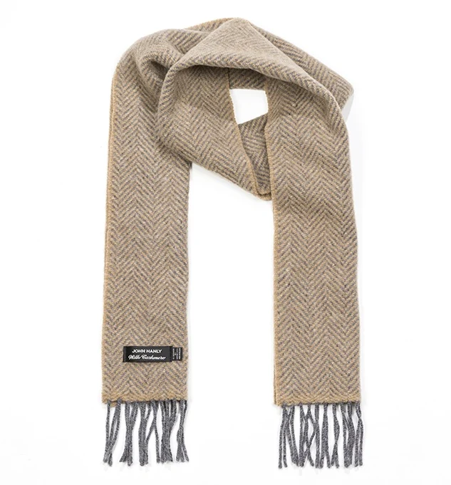 John Hanly Merino/Cashmere Scarf 2409