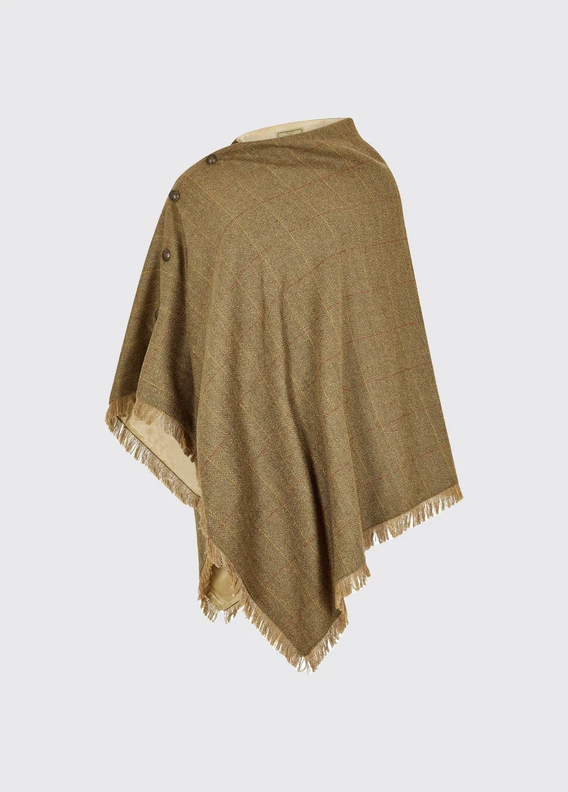Dubarry Hazelwood Poncho, elm