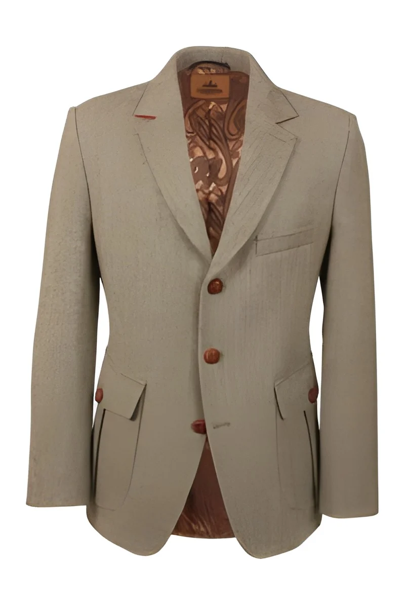 Foresta herencolbert Toby, visgraat, olive/beige
