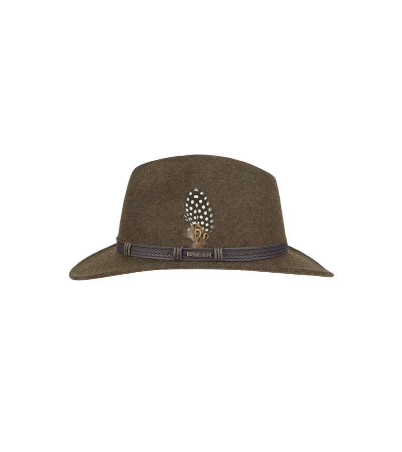 Hatland Channing Wollen Hoed,olive