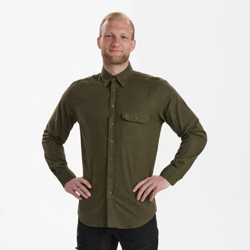 Deerhunter Liam Shirt, tarmac green