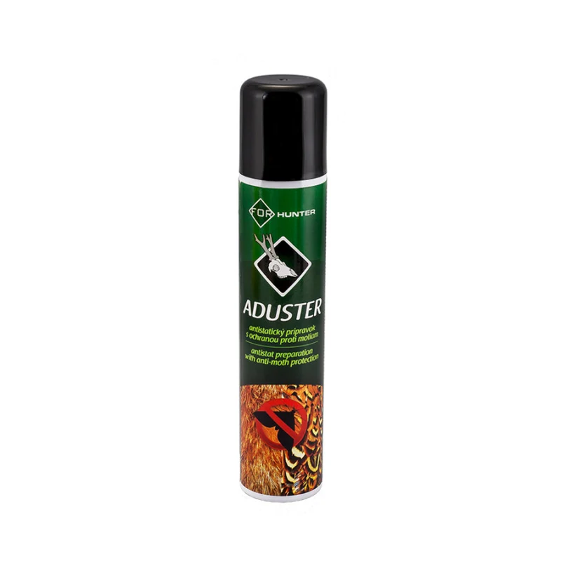 For Hunter Aduster : Anti-Static behandeling voor veren en vacht
