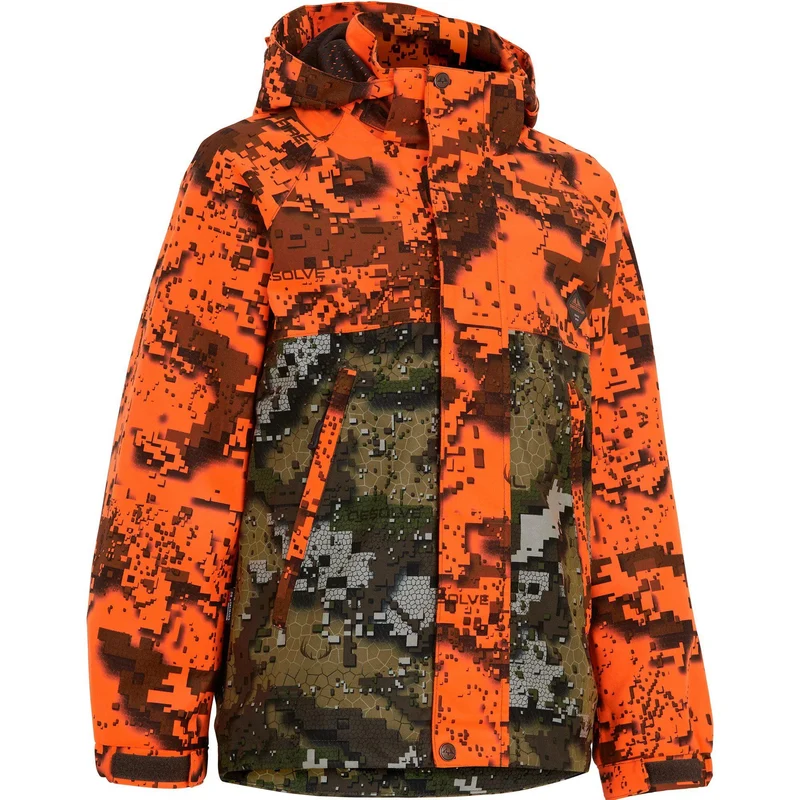Swedteam Ridge Junior Hunting Jacket, desolve fire/veil