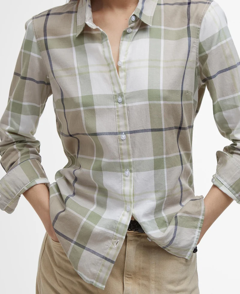 Barbour Bredon Check Shirt, Rosemary tartan