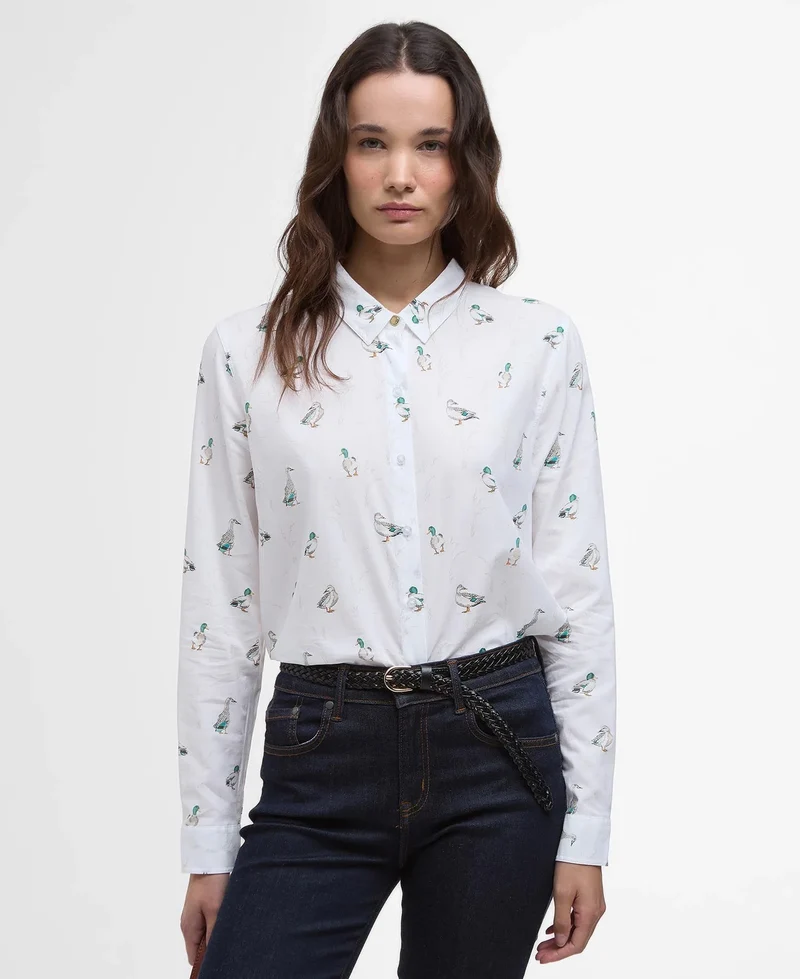 Barbour Safari Shirt, duck print
