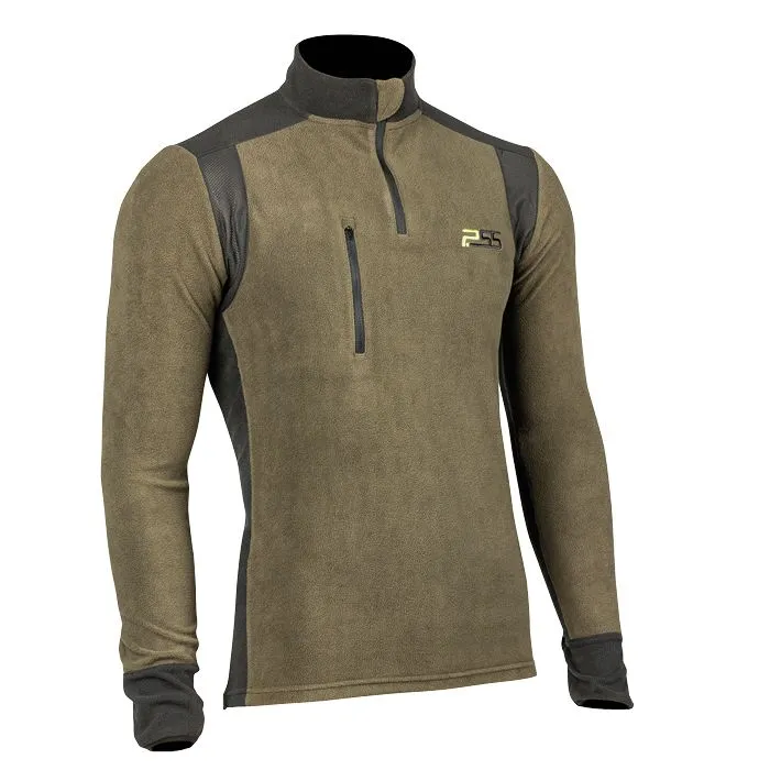 PSS Fleeceshirt X-treme Polar, groen/zwart