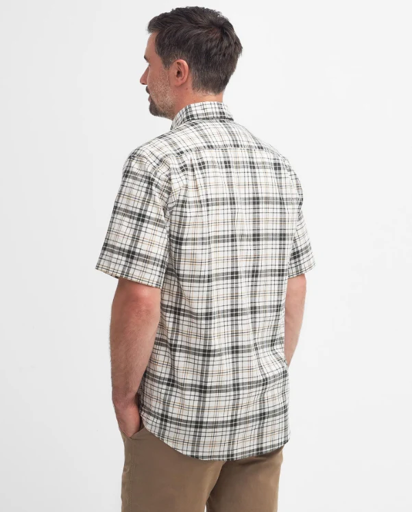 Barbour Drafthill S/S Regular Fit Shirt, olive