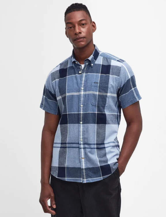 Barbour Doughill S/S Shirt, berwick blue