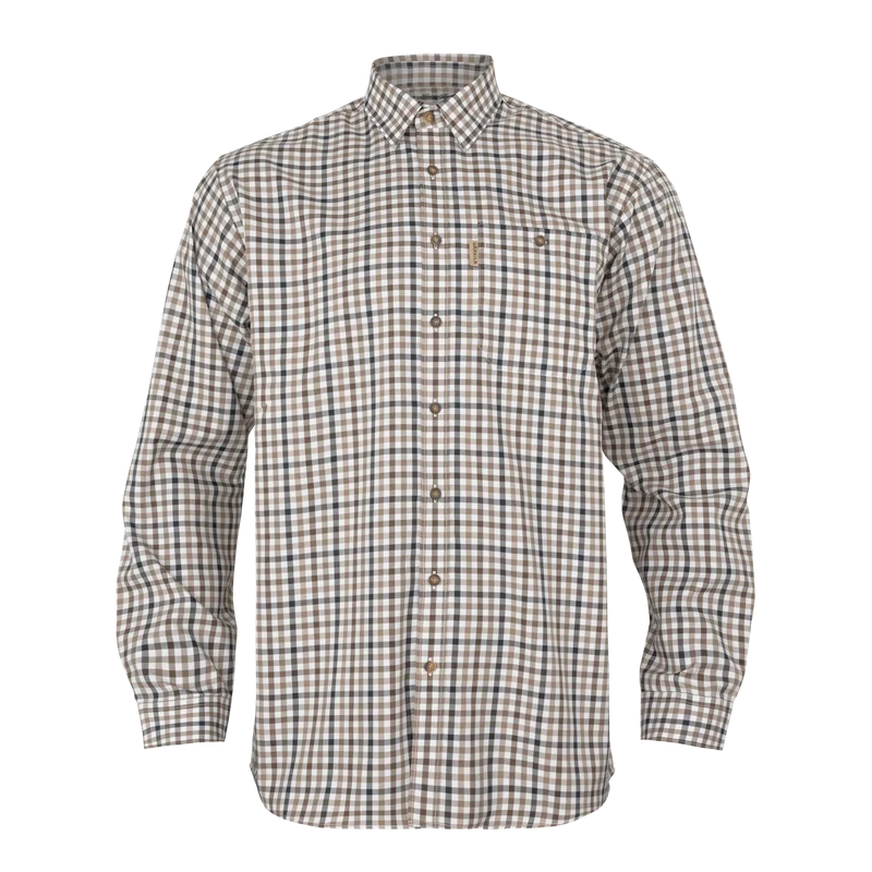 Härkila Milford Shirt, blue/beige check