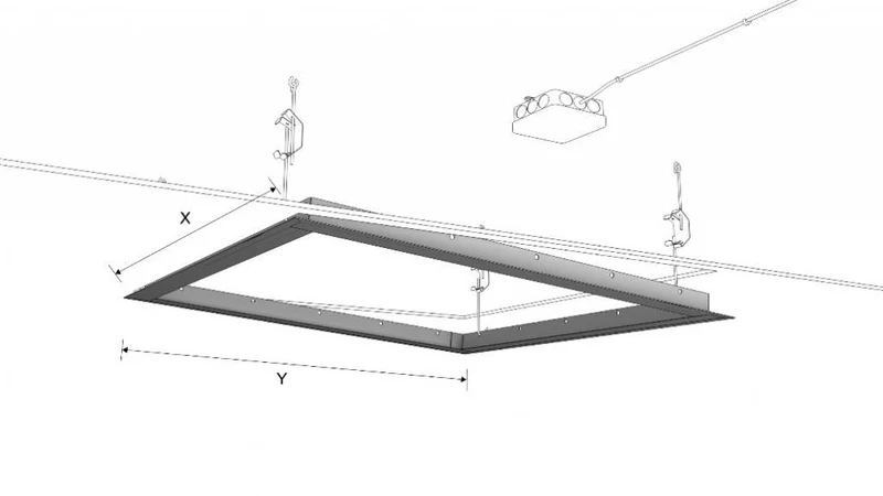 Aluminium frame voor het inbouwen van Ecosun panelen