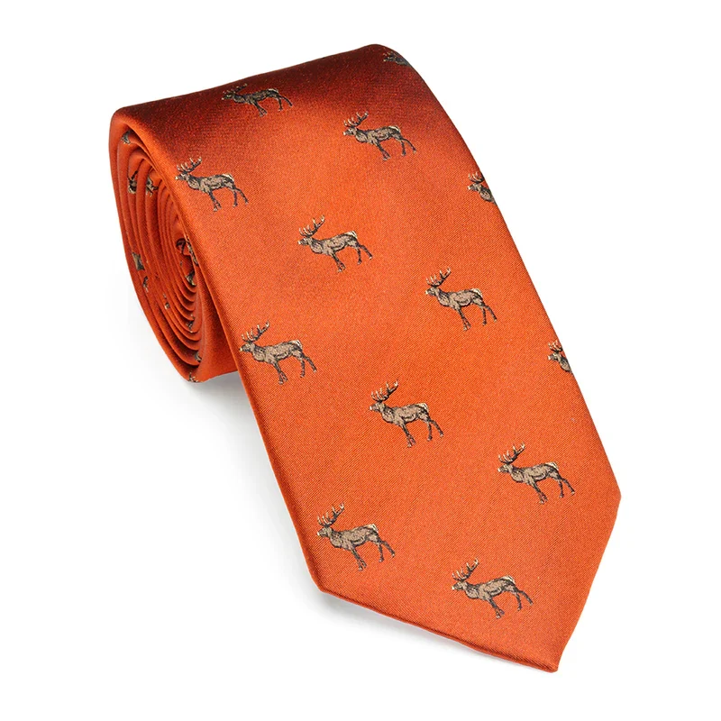 Laksen Deer Tie, orange