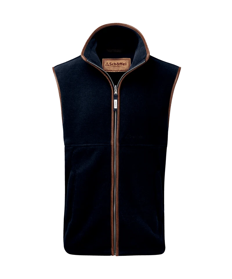 Schöffel Oakham Fleece Gilet Heren, navy