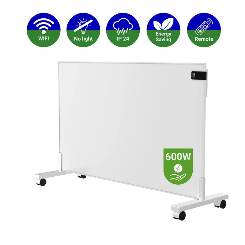 Infrarood Paneel Superia V3 - Wand of vrijstaand - 60 x 100 cm - 600 Watt