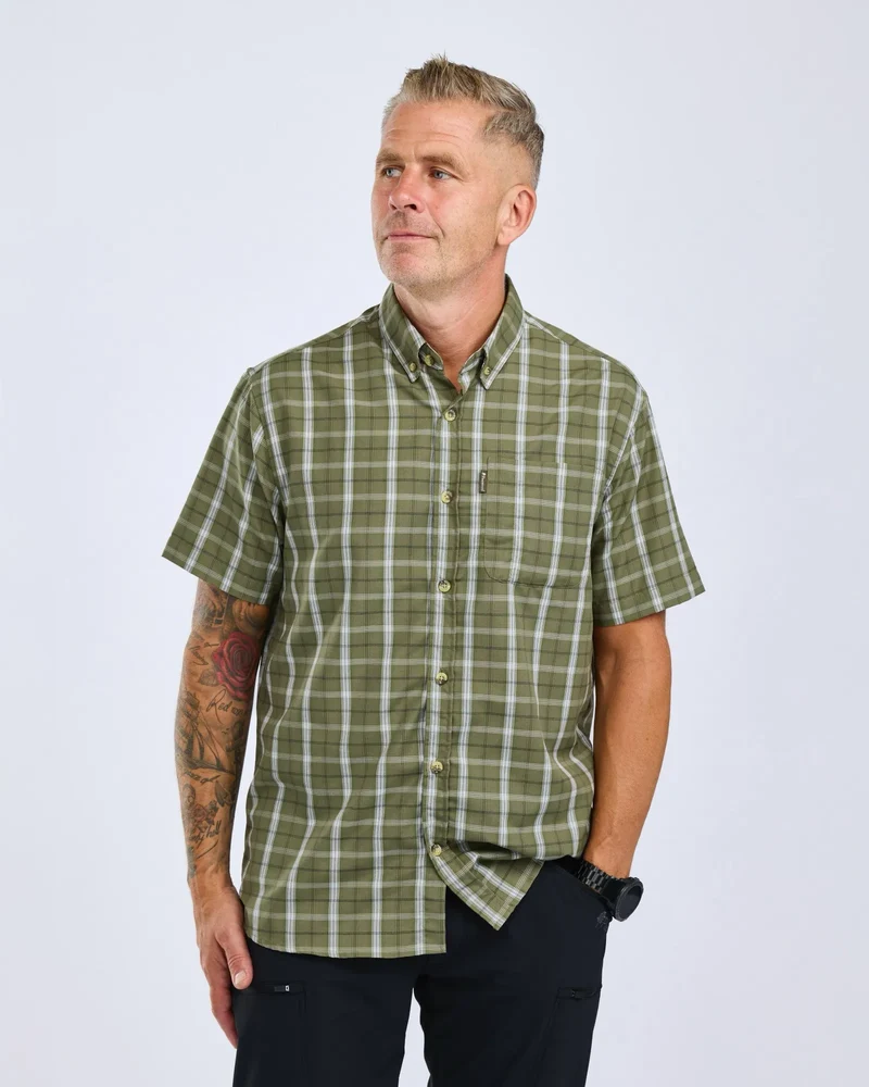 Pinewood Summer Shirt Men, olive
