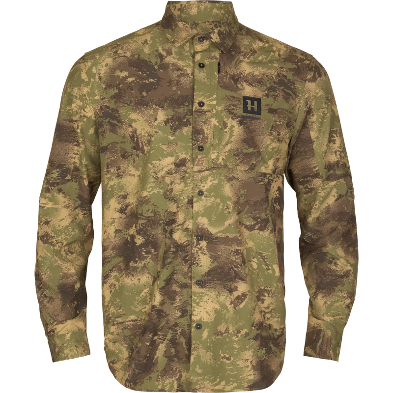 Härkila Deer Stalker Camo L/S Shirt, forest