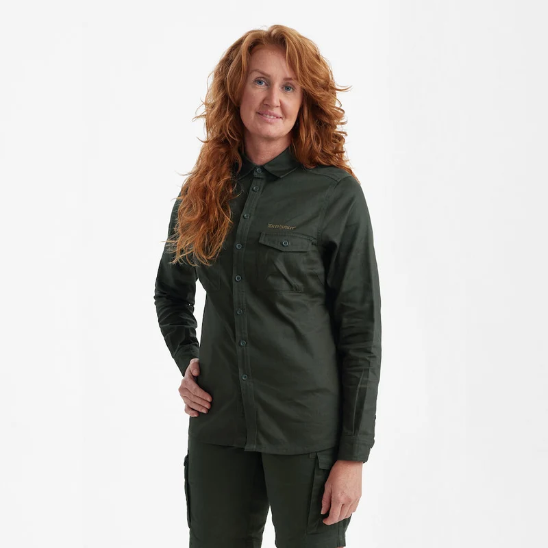 Deerhunter Lady Atlas Shirt, timber