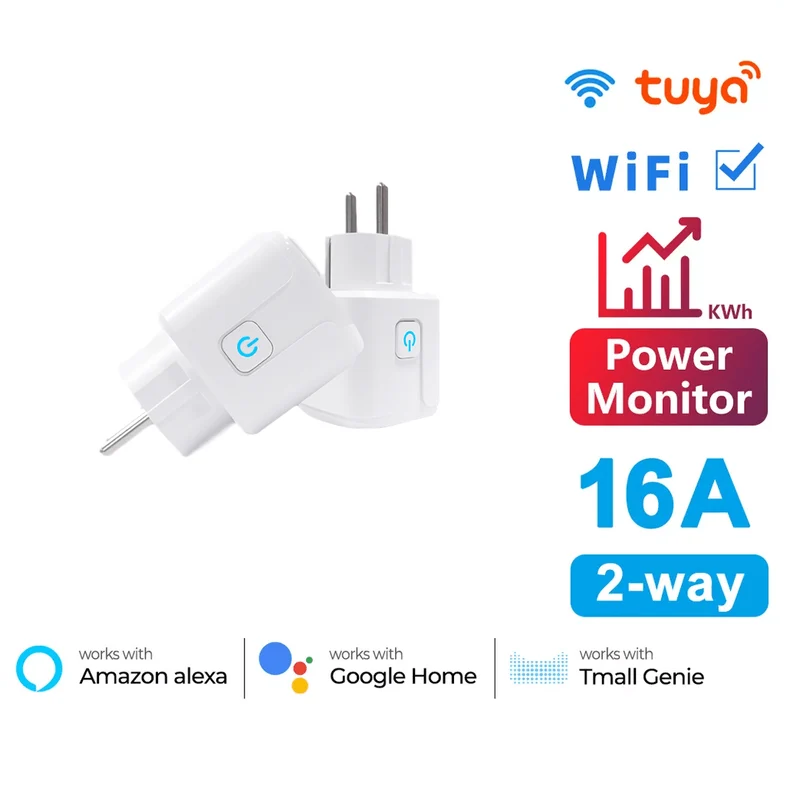 SmartPlug - Slimme stekker(3600W) met verbruiksmeter