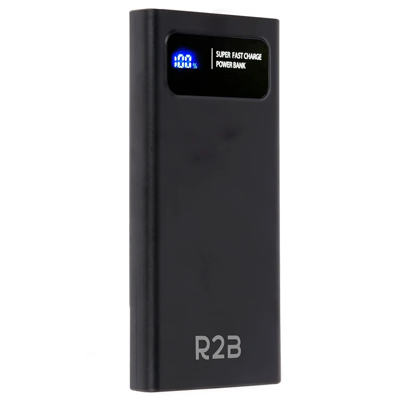 R2B Powerbank 10.000 mAh - 2 tot 4 Keer Opladen
