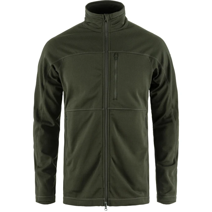 Fjällräven Abisko Lite Fleece Jacket M, deep forest