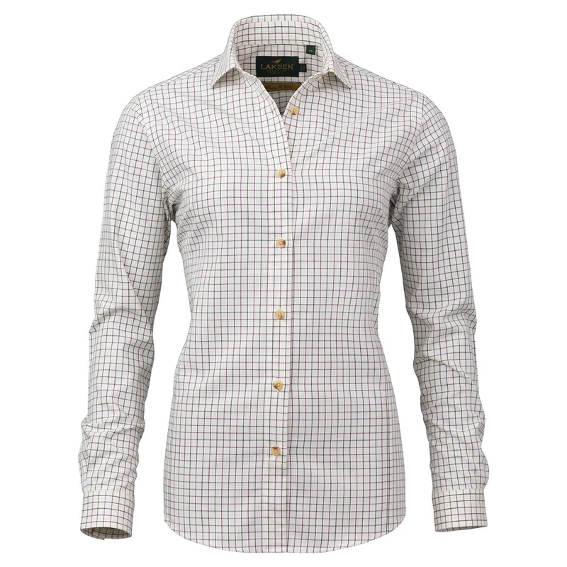 Laksen Penny dames overhemd, cotton wool