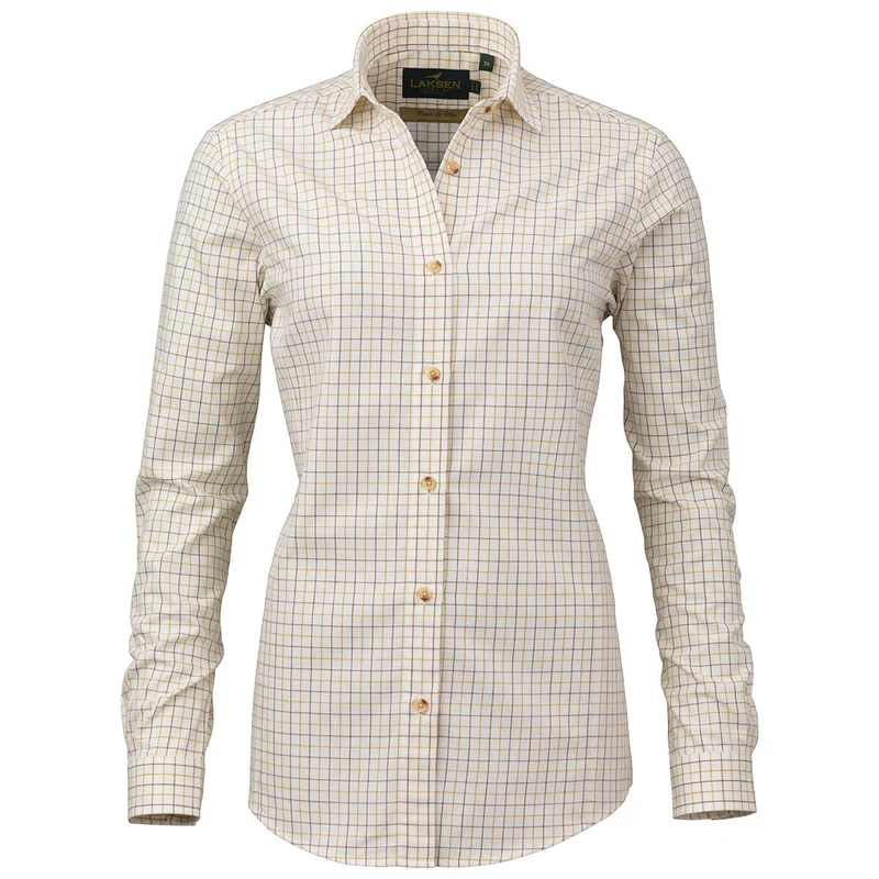 Laksen Em Cotton Wool, mustard/brownie