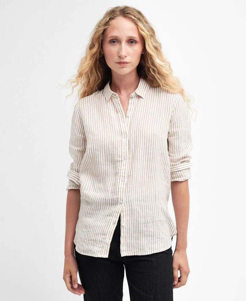 Barbour Marine Shirt, tannin stripe