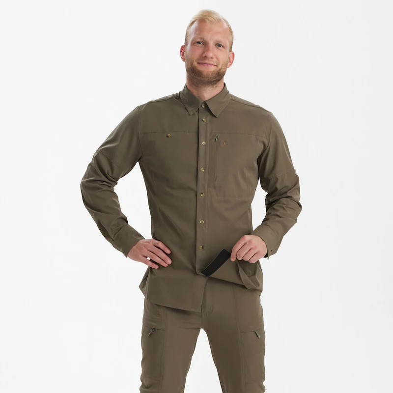 Deerhunter Canopy shirt, steengrijs