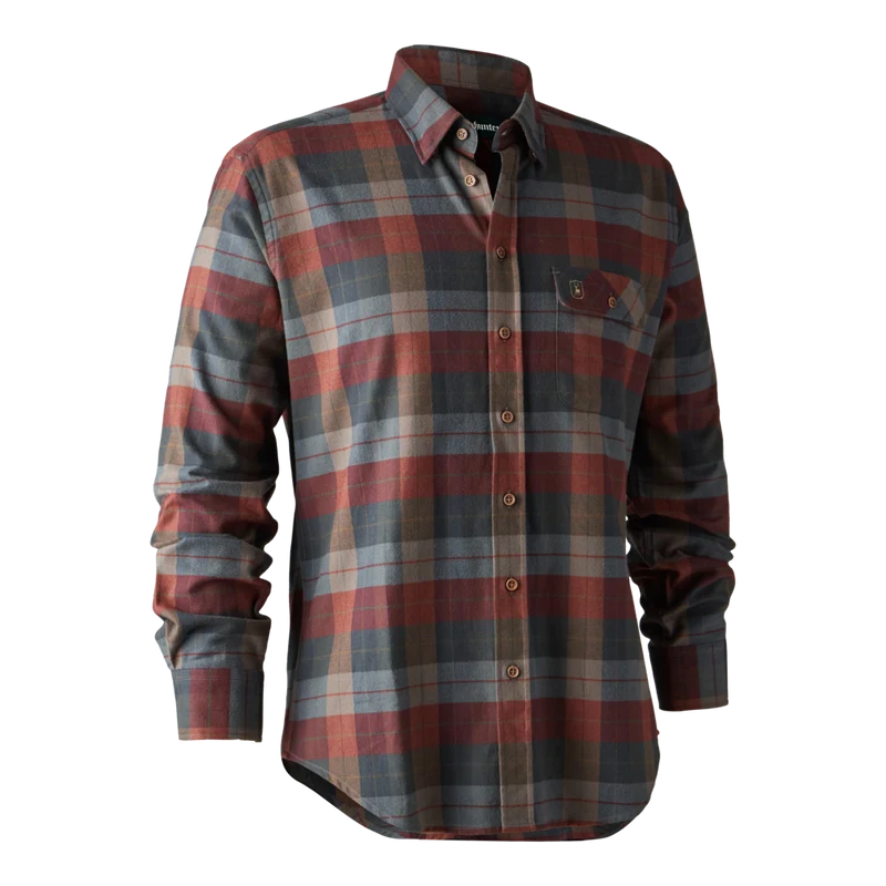 Deerhunter Ryan Shirt, red check