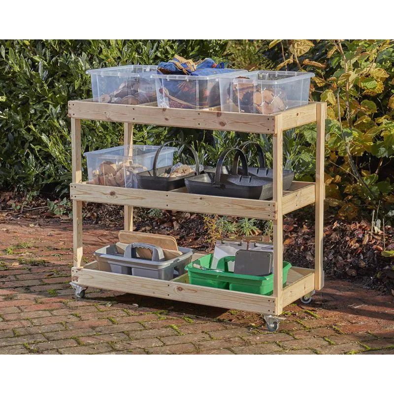 Cosy - Harewood Opbergkar voor Buitenspel