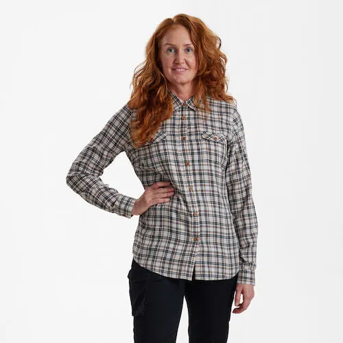 Deerhunter Lady Julia shirt, blue check