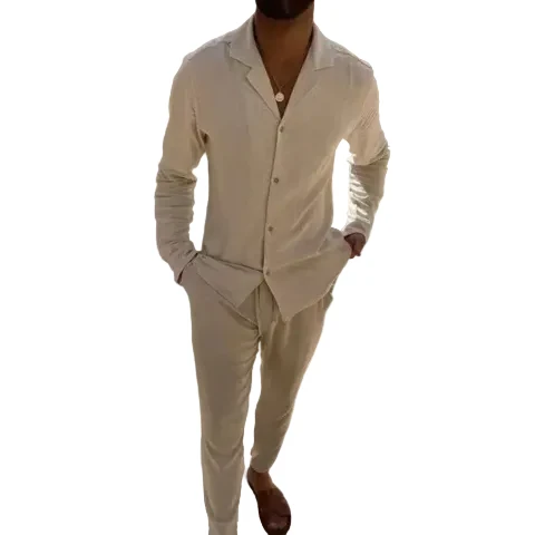 Heren Casual Outfit Ademend