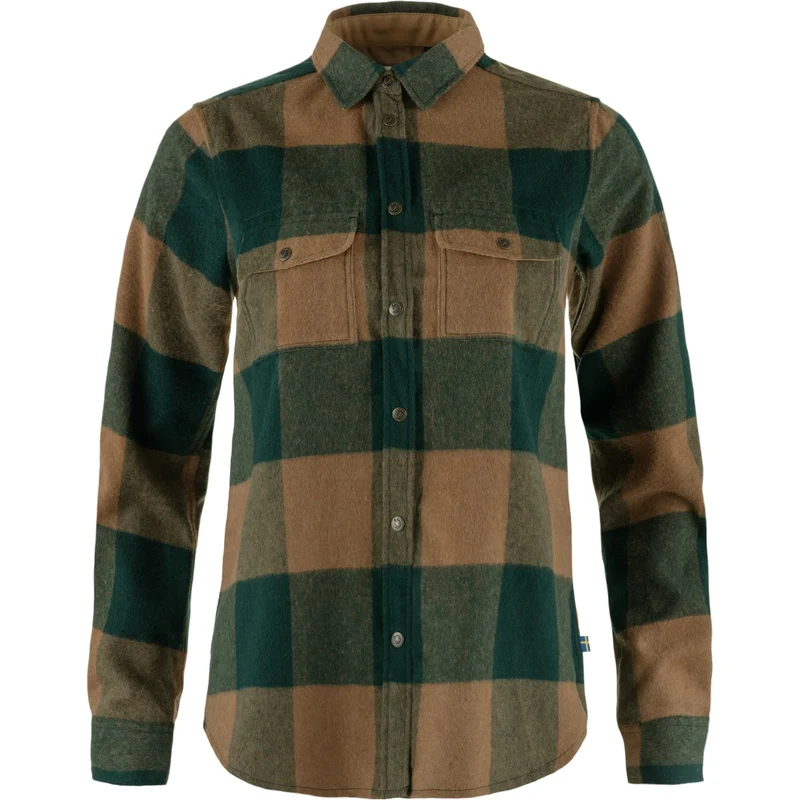 Fjällräven Canada Shirt W, deep patina/buckwheat brown