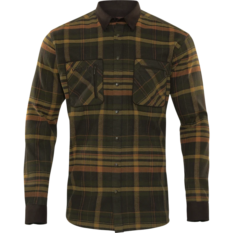 Härkila Pajala Shirt, green/brown