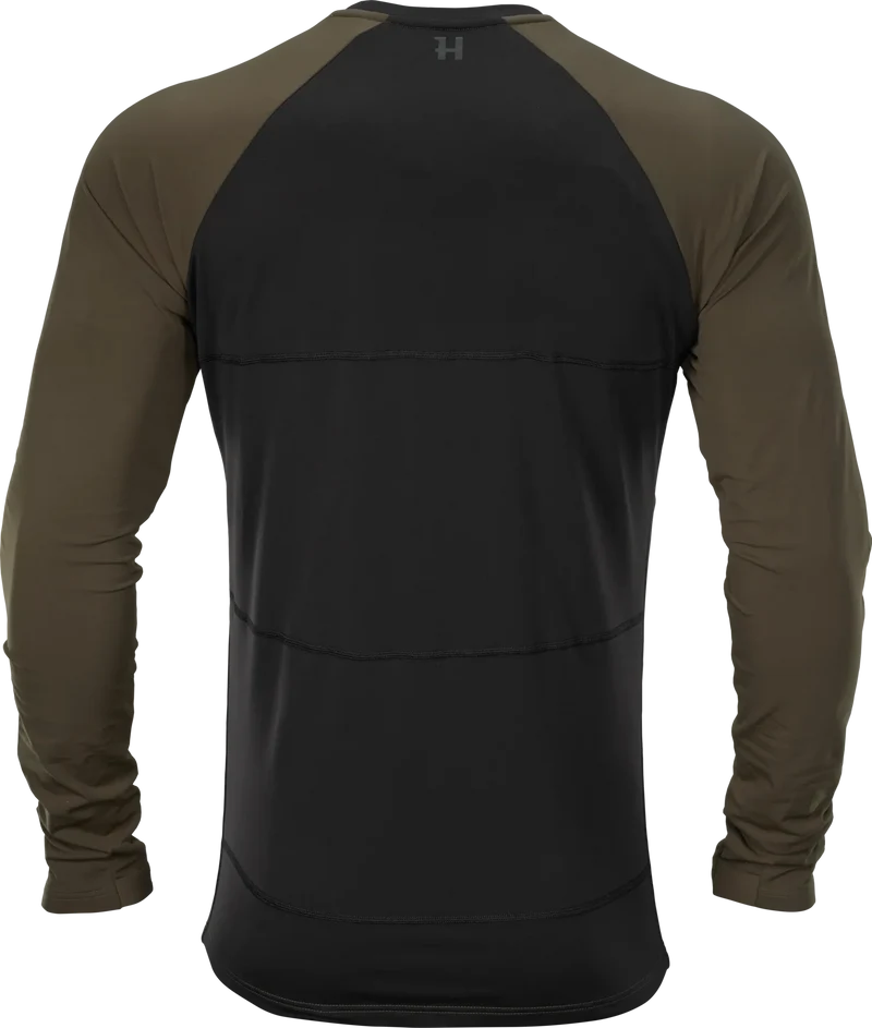 Härkila Heat L/S Shirt, willow green/black