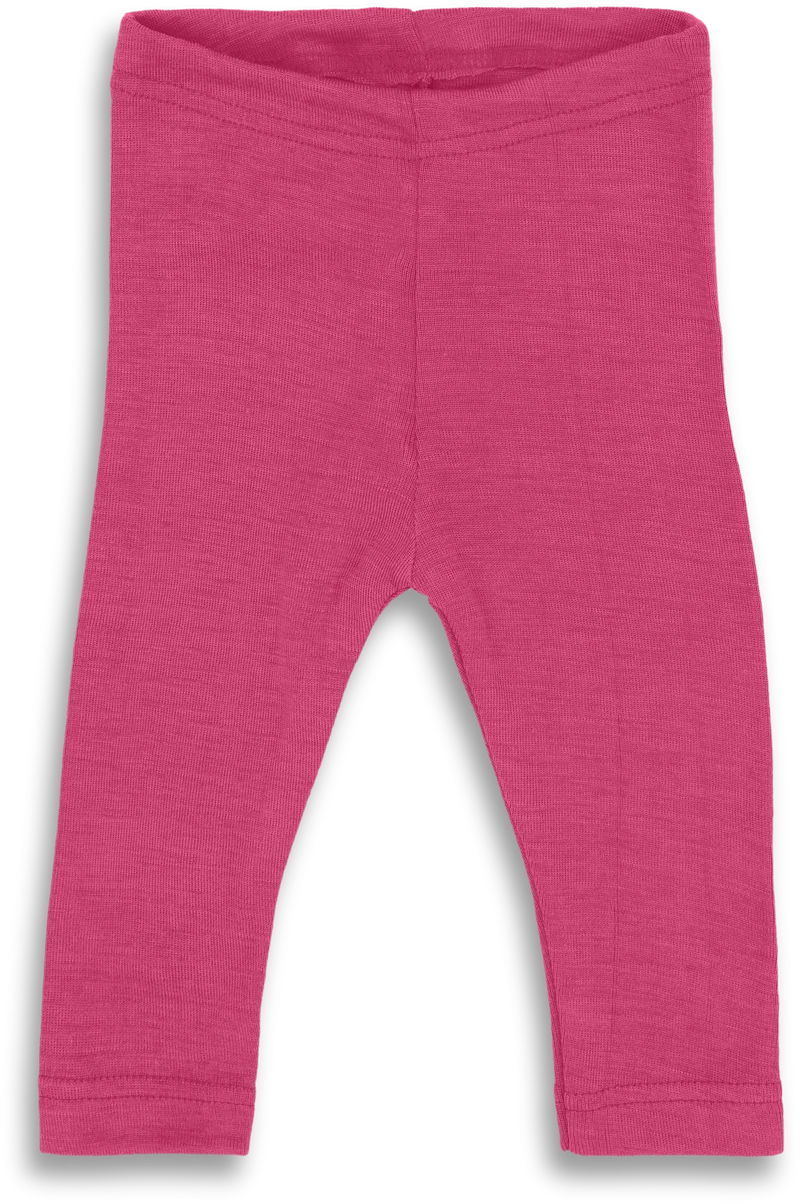 Engel Natur - Wol/Zijde Baby Legging - Framboos