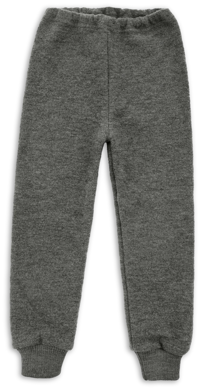 Engel Natur - Wol Kinder Broek - Lavagrijs Mélange