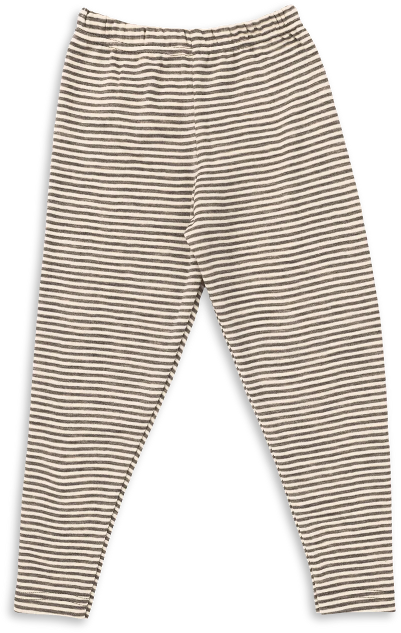 Engel Natur - Wol Kinder Joggingbroek - Walnoot Mélange/Naturel