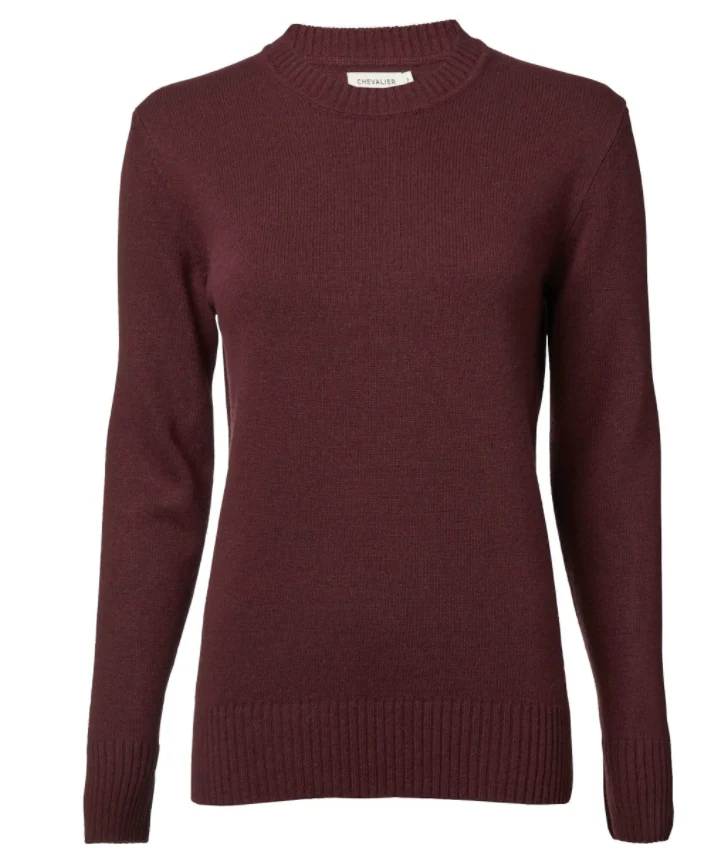 Chevalier Clouds Sweater Women, wine red