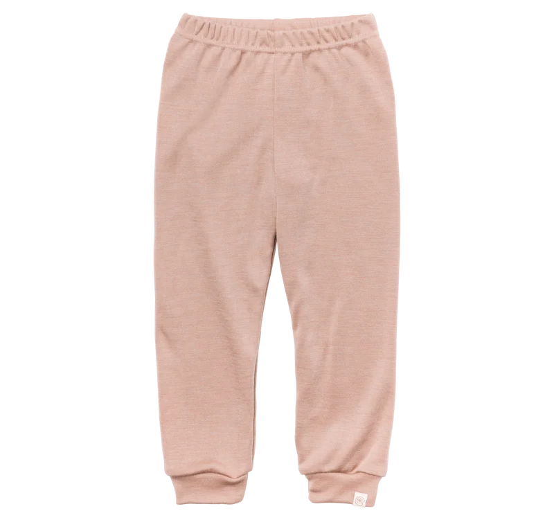 Engel Natur - Wol/Zijde Kinder Joggingbroek - Oudroze