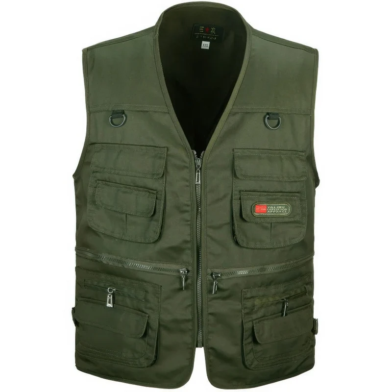 Heren Outdoor Vest Met Veel Zakken