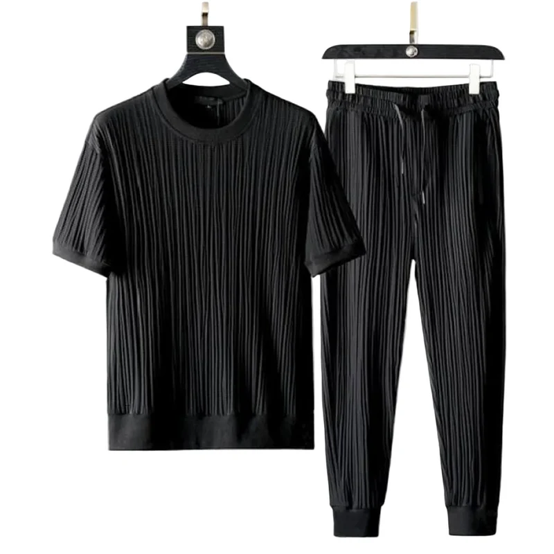 Heren Casual Set Relaxed O-hals