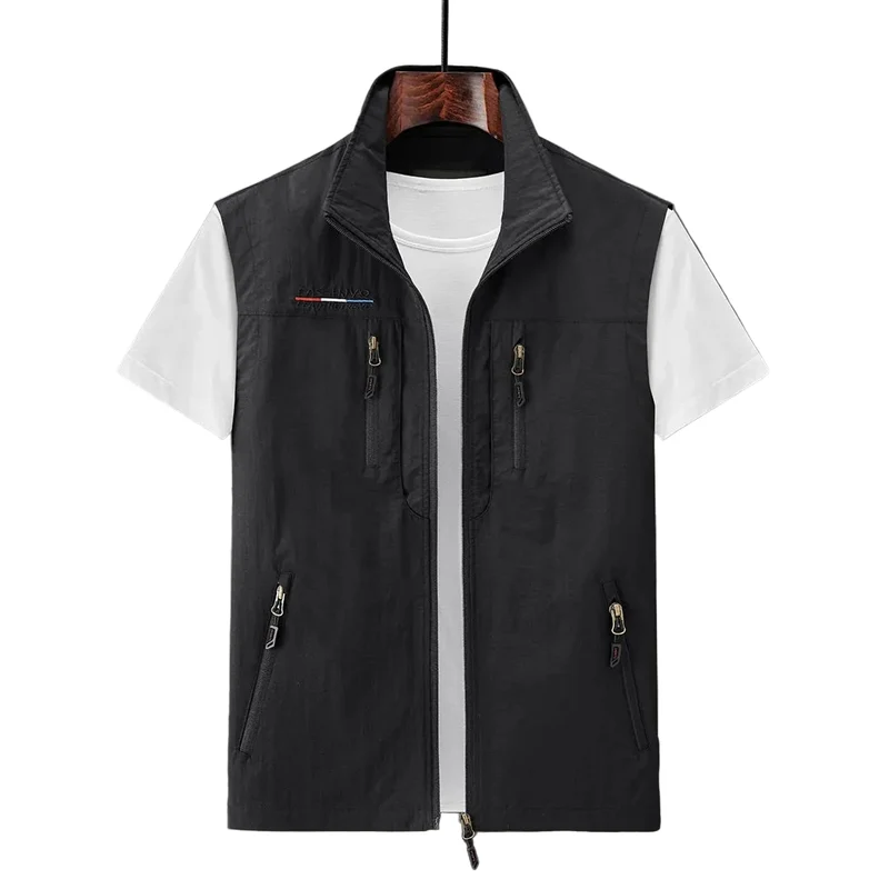 Heren Vest Multi-Pocket Sneldrogend Ademend voor Buitenactiviteiten
