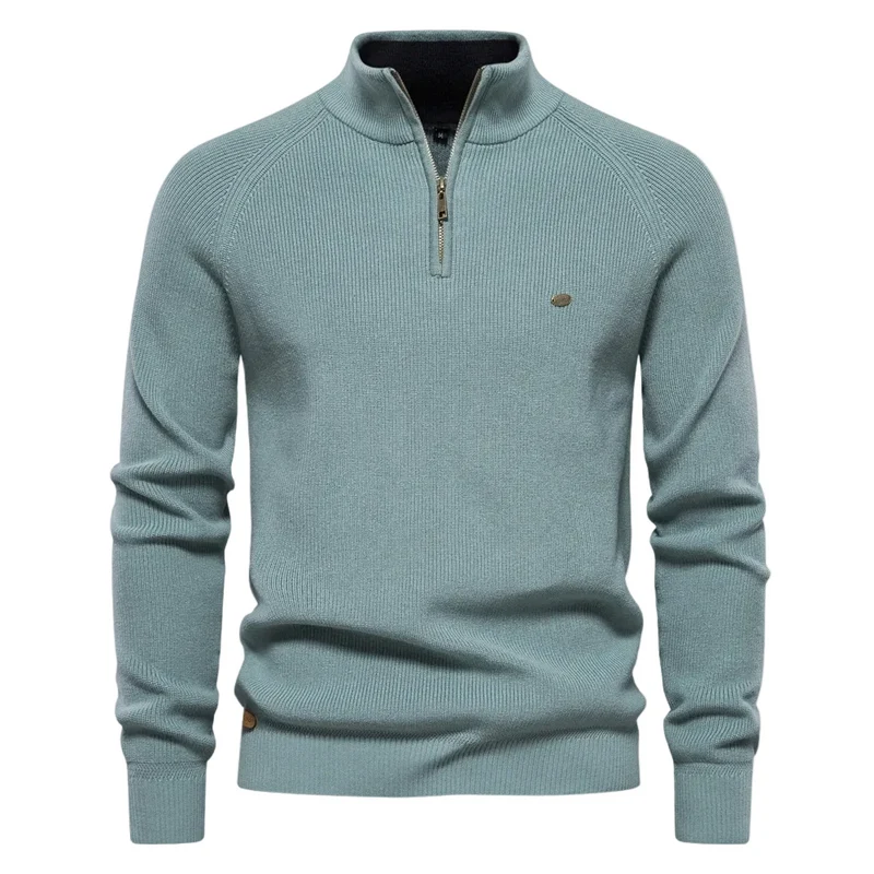 Heren Vest met Halve Rits Stijlvol