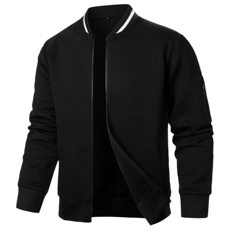 Heren Vest met Ritssluiting en Relaxte Pasvorm