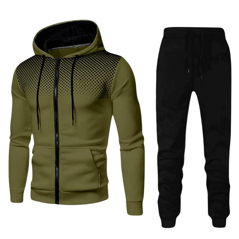 Heren Trainingsset Hoodie en Joggingbroek