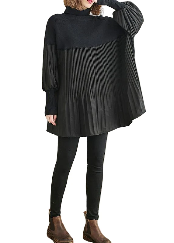 Dames Oversized Shirt met Hoge Hals