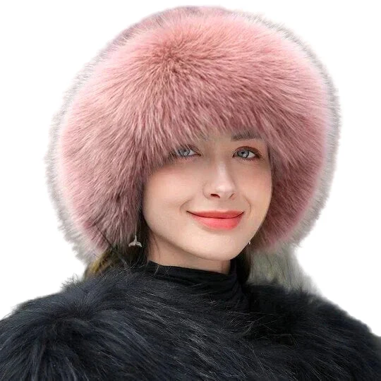 Dames Wintermuts in Imitatie Bont