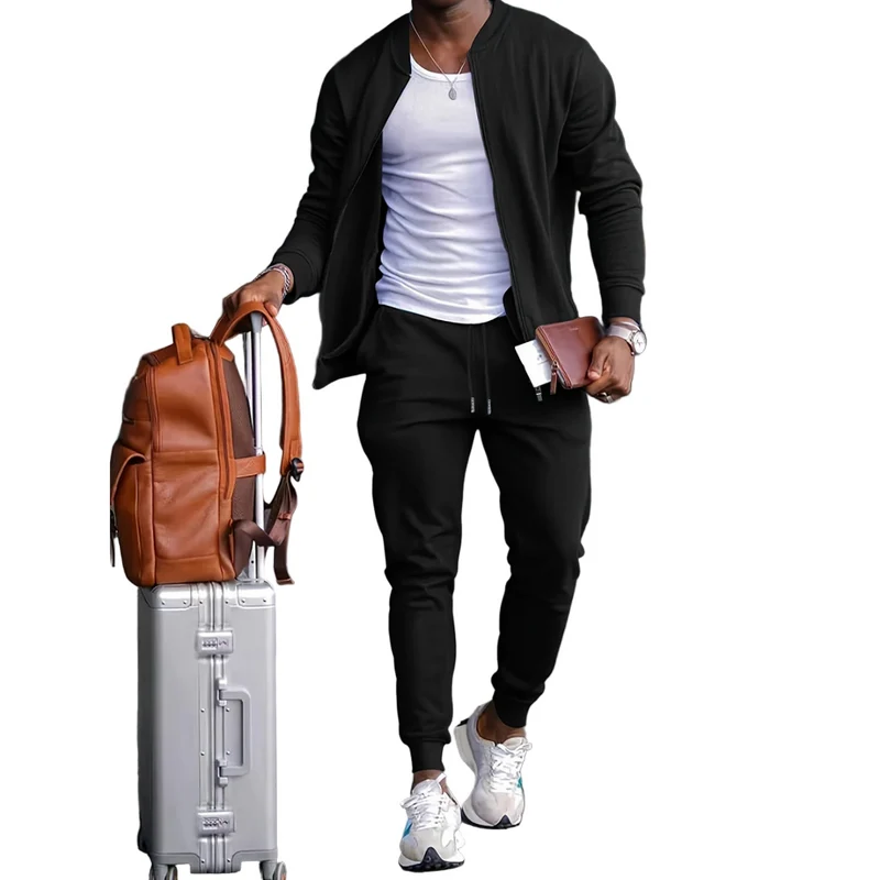 Heren Twee-delig Casual Set Comfortabel
