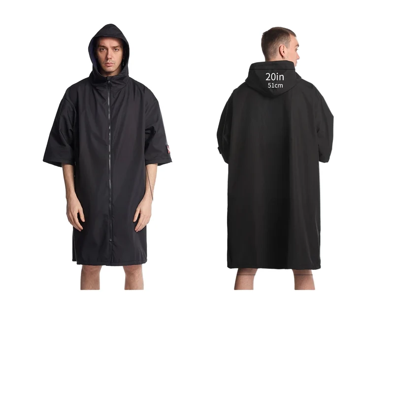 Unisex Waterdichte Cape Korte Mouwen
